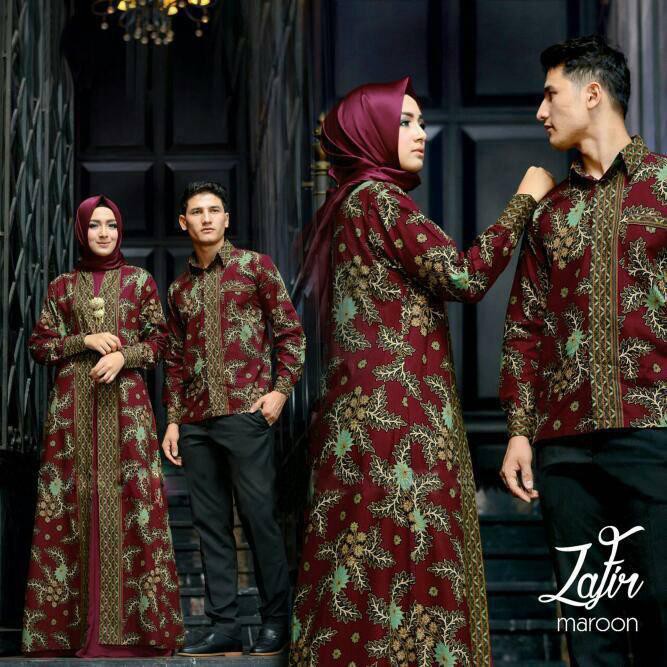 Gamis Couple Batik Couple – Zafir Fashion – Yuya Fashion